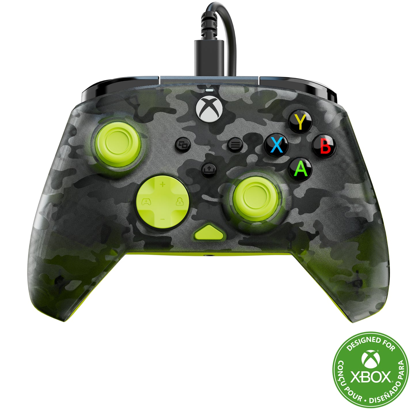 Turtle Beach Rematch Core – Camouflage noir fantôme/jaune