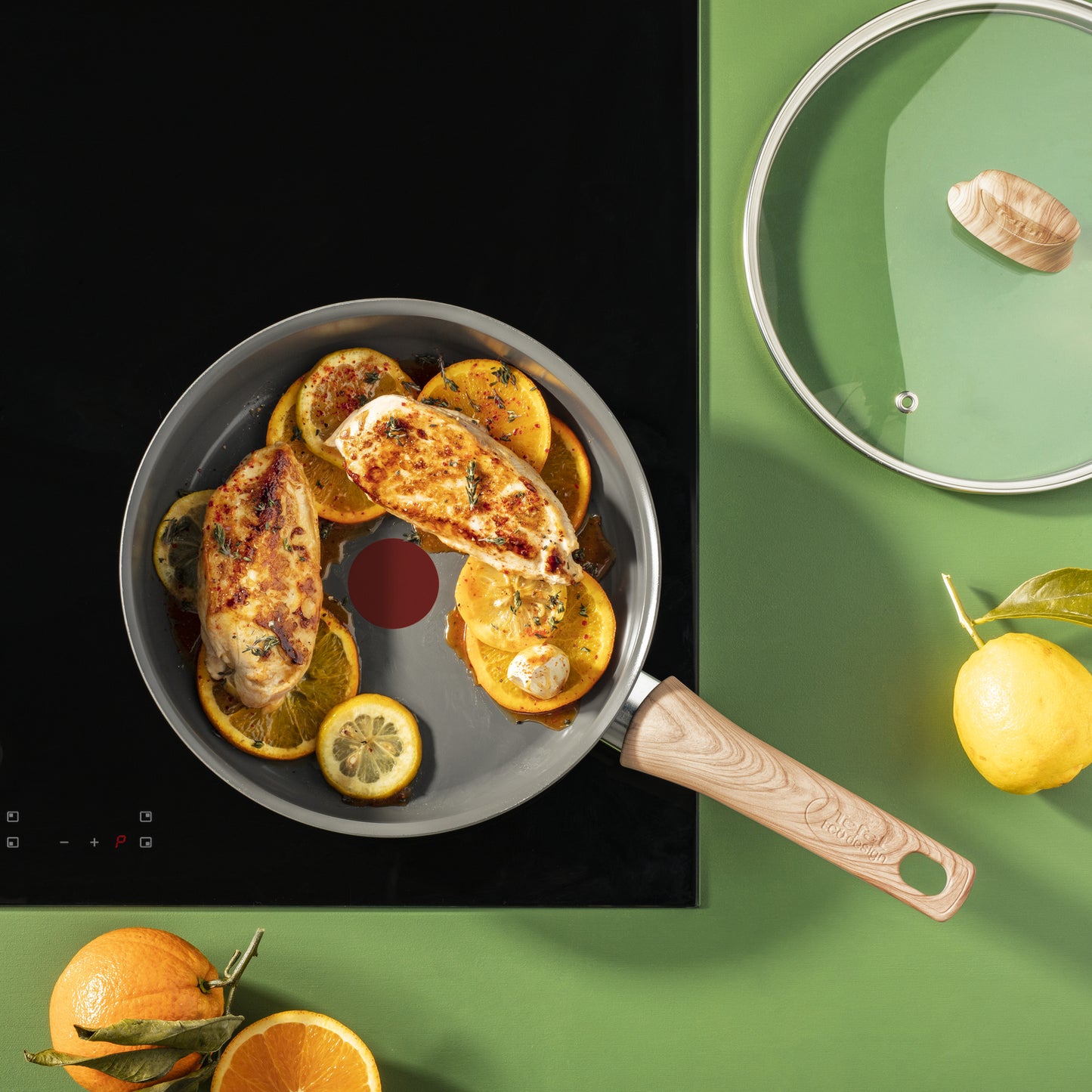 Tefal Renew C42532 Poêle polyvalente Rond