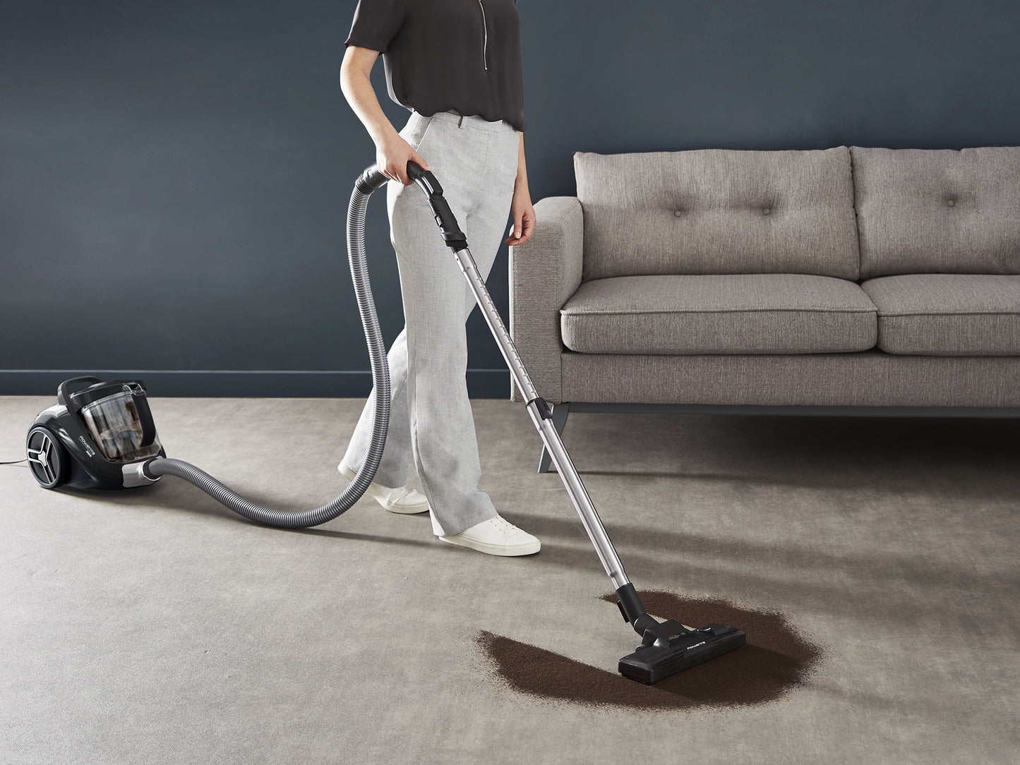 Rowenta Compact Power XXL RO4B75 2,5 L Aspirateur réservoir cylindrique Sec 900 W Sans sac