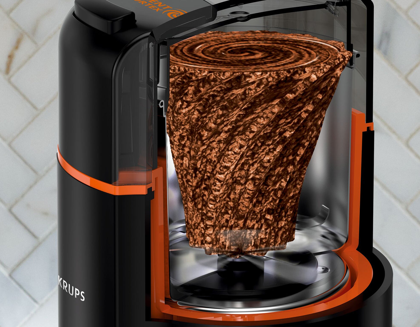 Krups Silent Vortex GX3328 175 W Noir