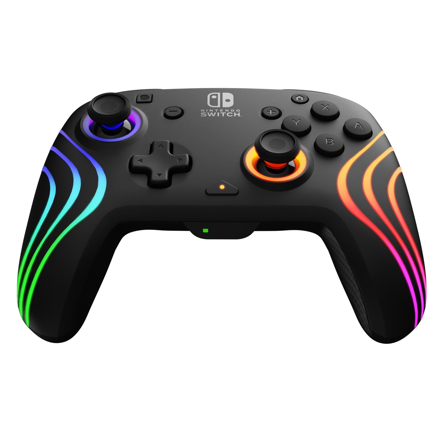 PDP Afterglow Wave Noir USB Manette de jeu Analogique/Numérique Nintendo Switch, Nintendo Switch Lite, Nintendo Switch OLED