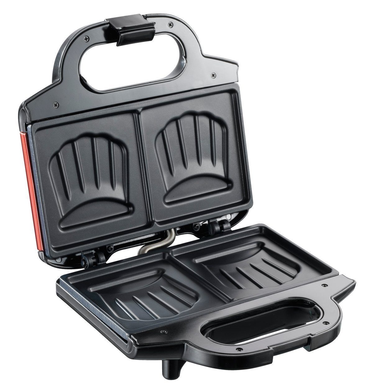 Moulinex SM180811 gaufrier et appareil à croque-monsieur 650 W Noir, Rouge