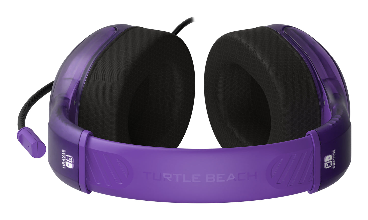 Turtle Beach Airlite Fit Casque Avec fil Arceau Jouer Noir, Violet