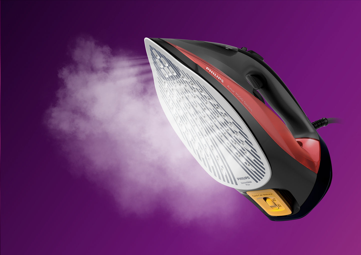 Philips 7000 series DST7022/40 Fer à vapeur HV noir/rouge