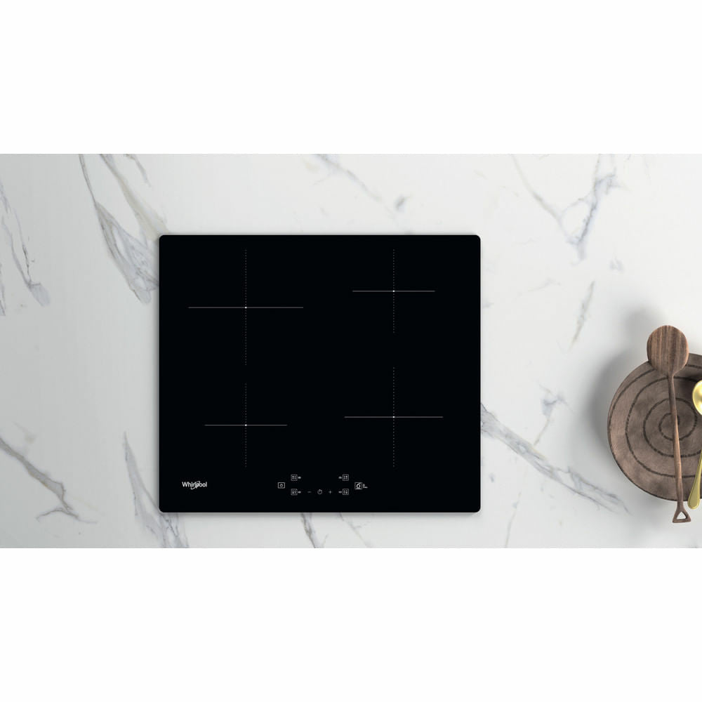 Whirlpool WS Q2160 NE Noir Intégré 59 cm Plaque avec zone à induction 4 zone(s)