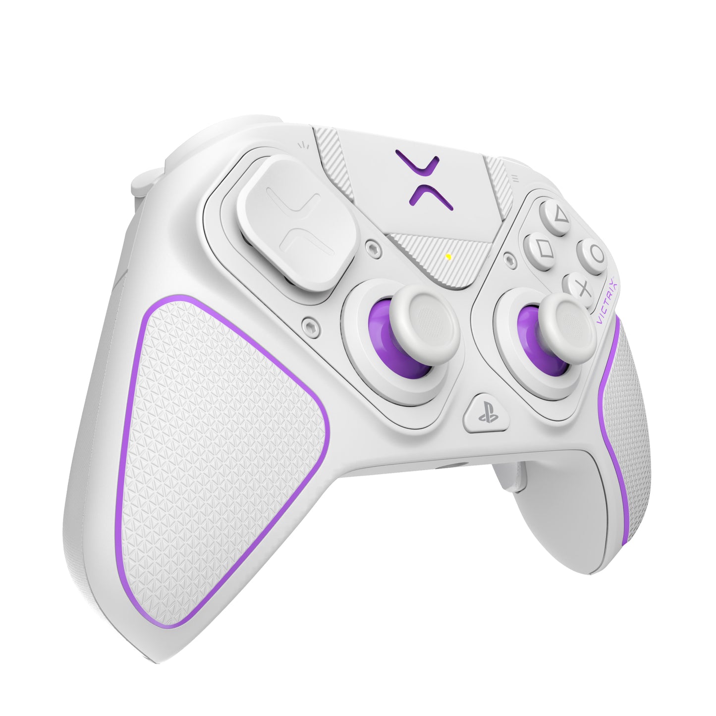 PDP 052-002-WH accessoire de jeux vidéo Violet, Blanc RF/USB Manette de jeu Analogique/Numérique PC, PlayStation 4, PlayStation 5
