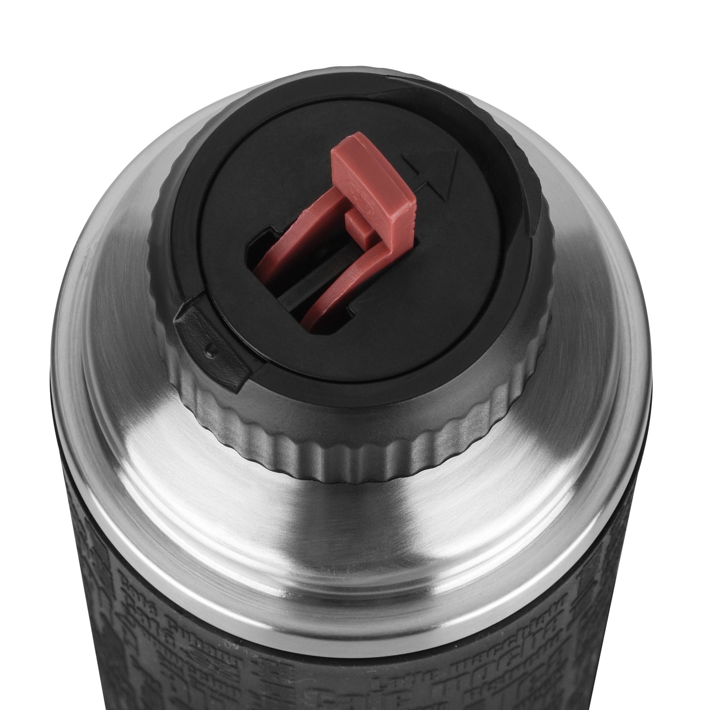 Tefal K30642 thermos 0,5 L Noir, Acier inoxydable