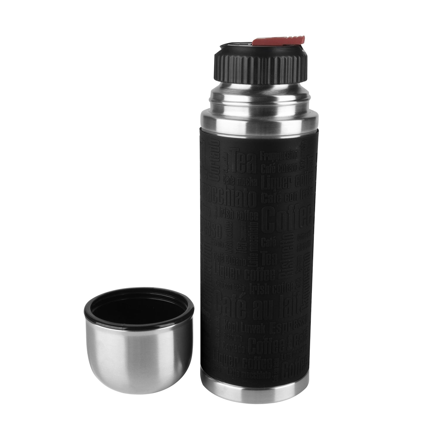 Tefal K30642 thermos 0,5 L Noir, Acier inoxydable