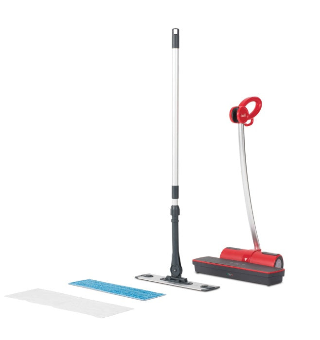 Polti Moppy Red Steam mop 0,7 L 1500 W Noir, Rouge