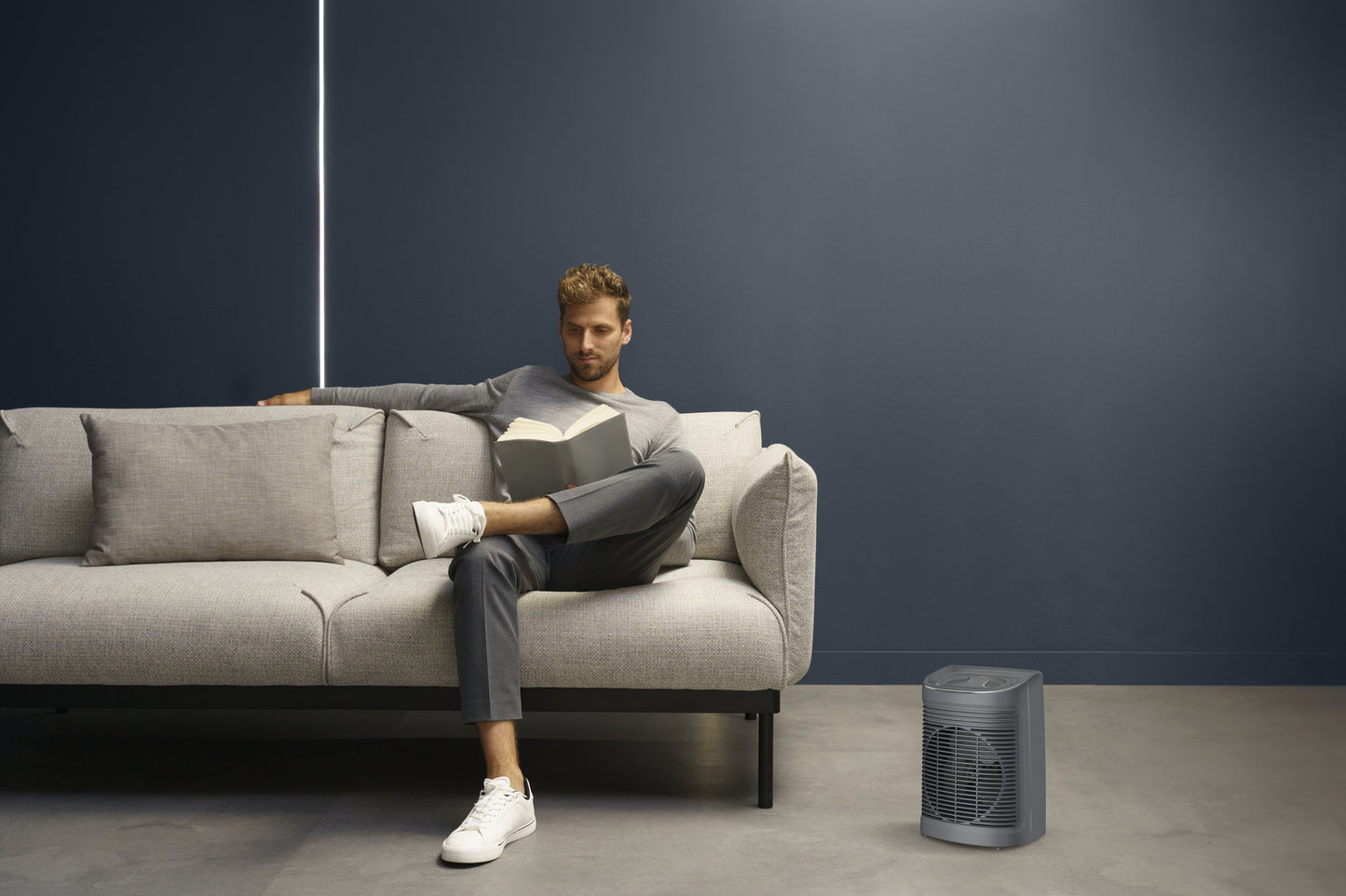 Rowenta Instant Comfort SO6511 Intérieure Gris 2200 W Chauffage de ventilateur électrique