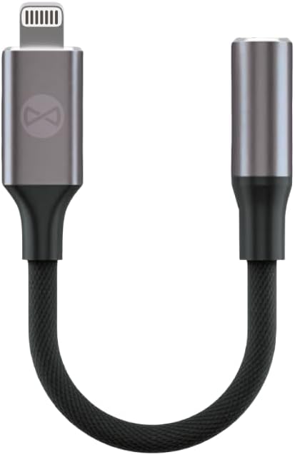 FOREVER Adaptateur Lightning vers Jack 3.5 Audio