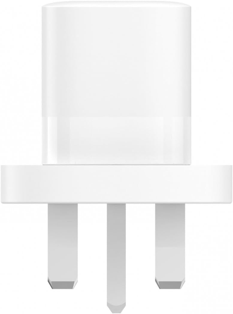 JAYM - Chargeur Secteur Prise UK + Dubai 1 USB-c Power Delivery 30w avec Puce Intelligente Qui Adapte La Puissance À L'appareil Connecté