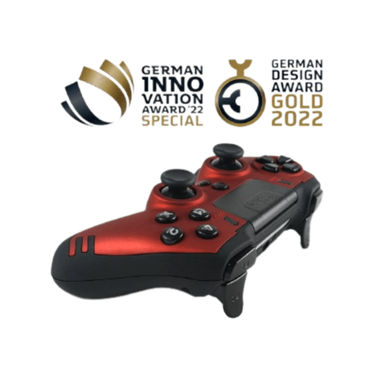 Lexip Metaltech - Manette Sans-Fil - Rouge Rubis (Multi)