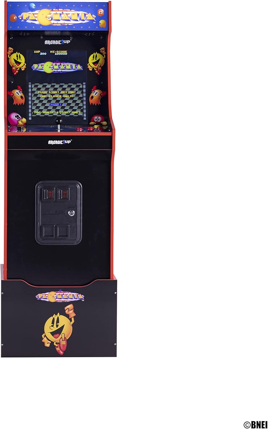Arcade1Up PAC-MANIA EDITION LEGACY 14 GAMES Wifi ENABLED ARCADE MACHINE