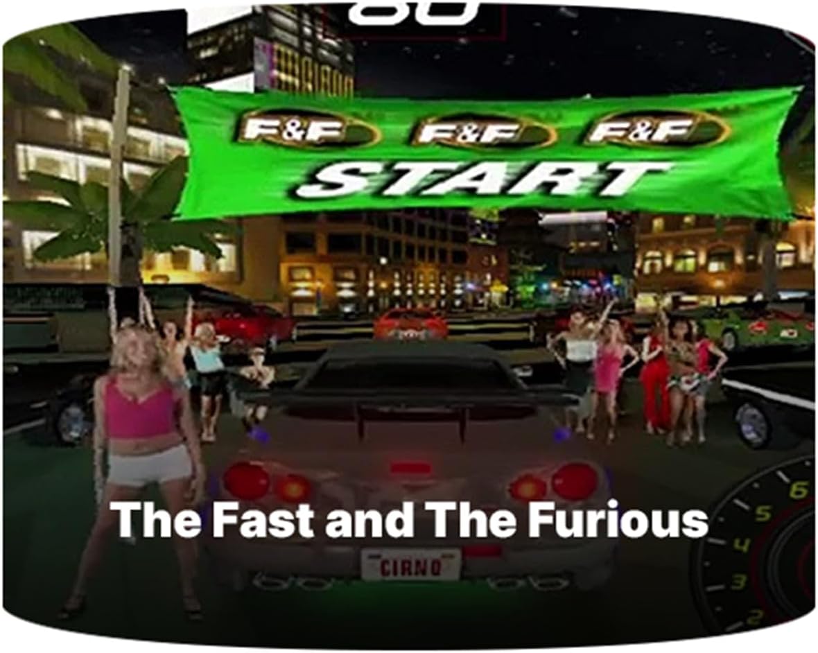 Arcade1Up THE FAST & THE FURIOUS DELUXE ARCADE GAME