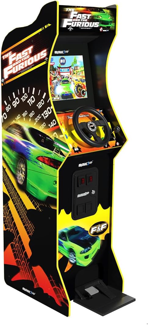 Arcade1Up THE FAST & THE FURIOUS DELUXE ARCADE GAME