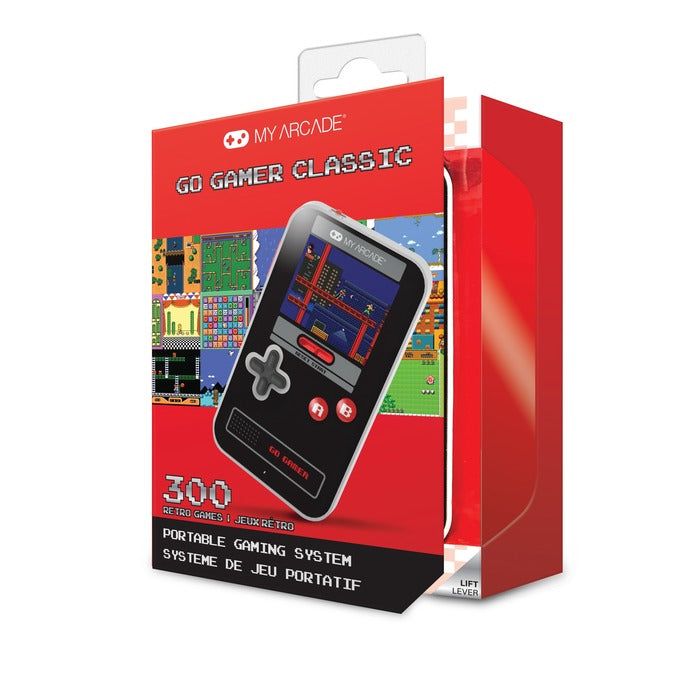 My arcade - GO GAMER CLASSIC 300 JEU EN 1 NOIR GRIS ROUGE