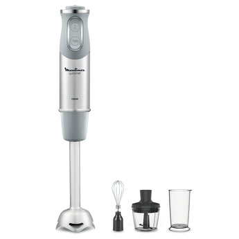 Moulinex Quickchef 0,8 L Mélangeur par immersion 1000 W Gris, Acier inoxydable