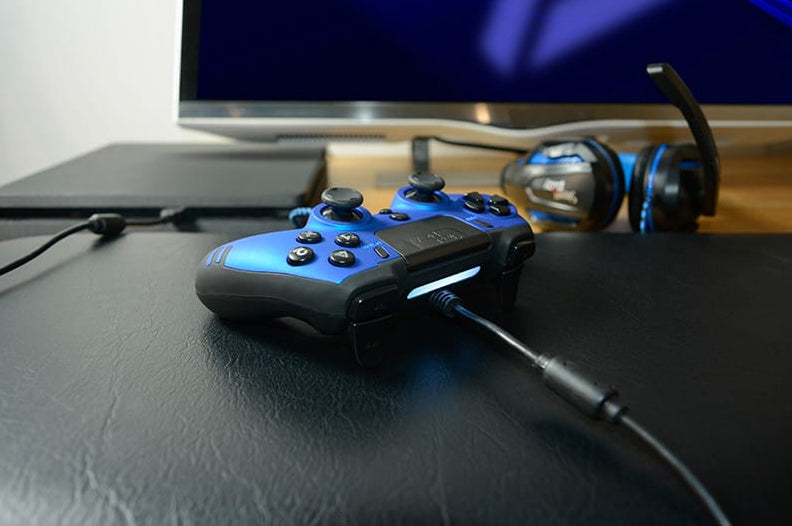 Lexip Metaltech - Manette Filaire - Bleu Saphir (Multi)