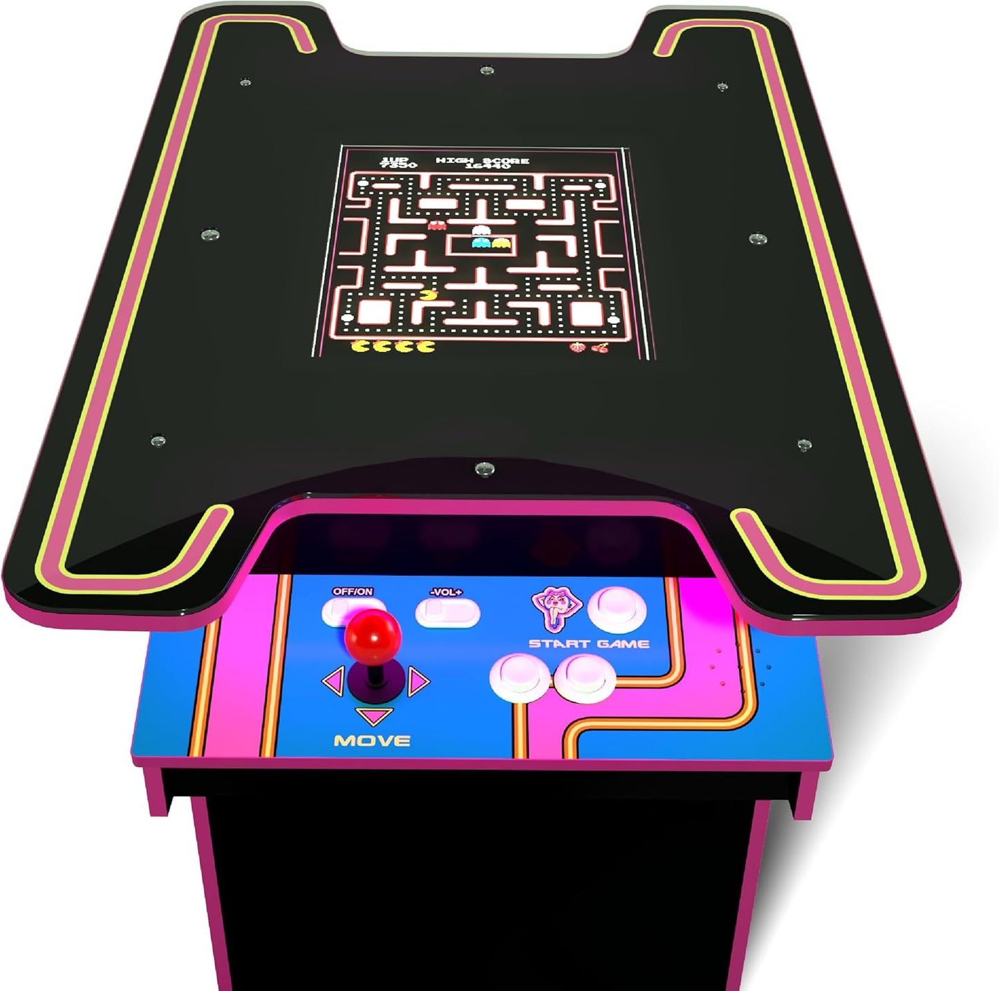 Arcade1Up MS PAC-Man Head-to-Head Table Multicolore
