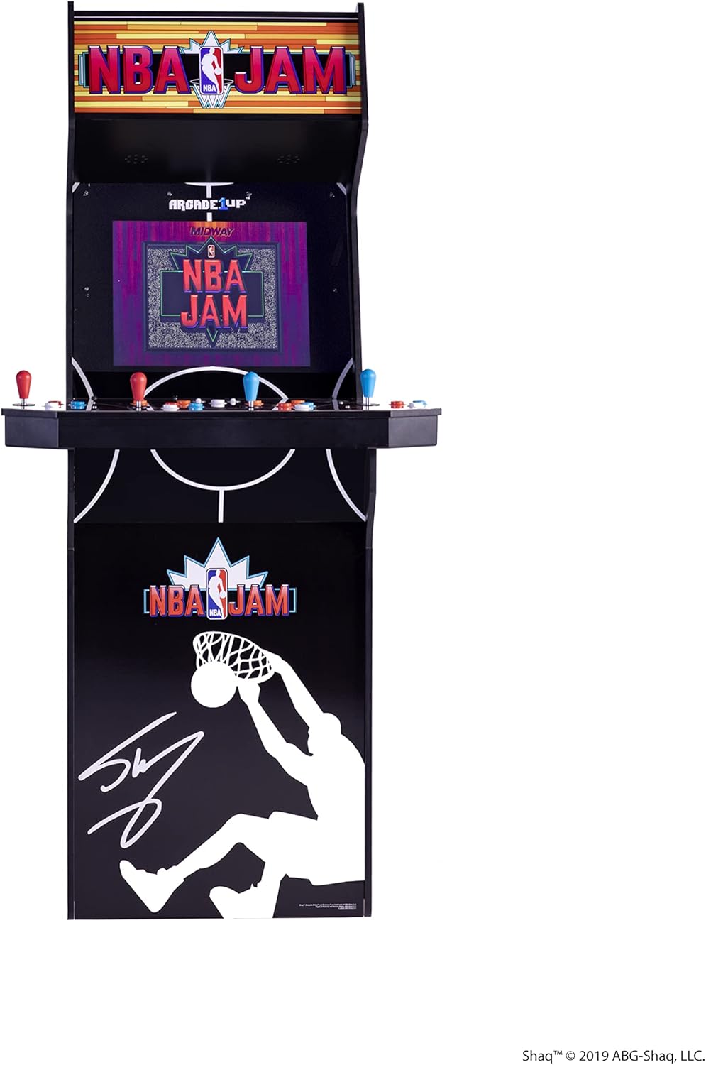 Arcade1up NBA JAM SHAQ EDITION XL ARCADE MACHINE
