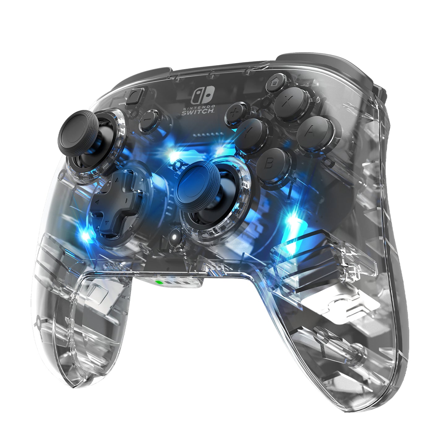 PDP Afterglow Noir, Transparent Manette de jeu Analogique/Numérique Nintendo Switch, Nintendo Switch Lite, Nintendo Switch OLED