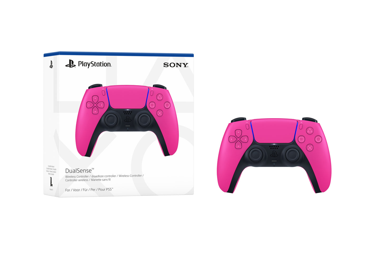 Sony Manette DualSense Nova Pink PS5 V2