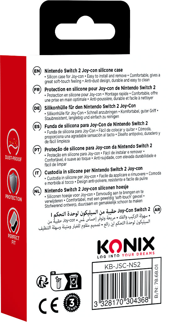 KX SW2 SILICONE JOYCON COVERS
