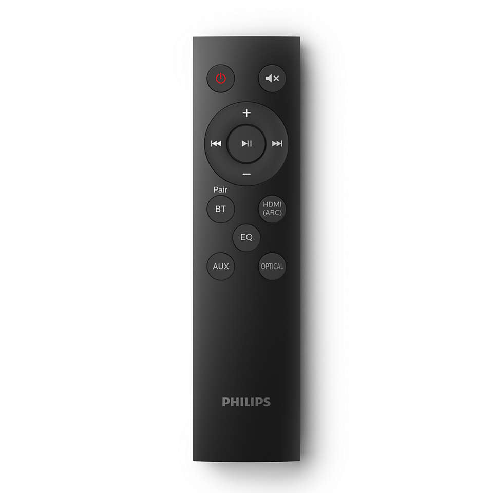 Philips 5000 series TAB5305/10 haut-parleur soundbar Noir 2.1 canaux 70 W