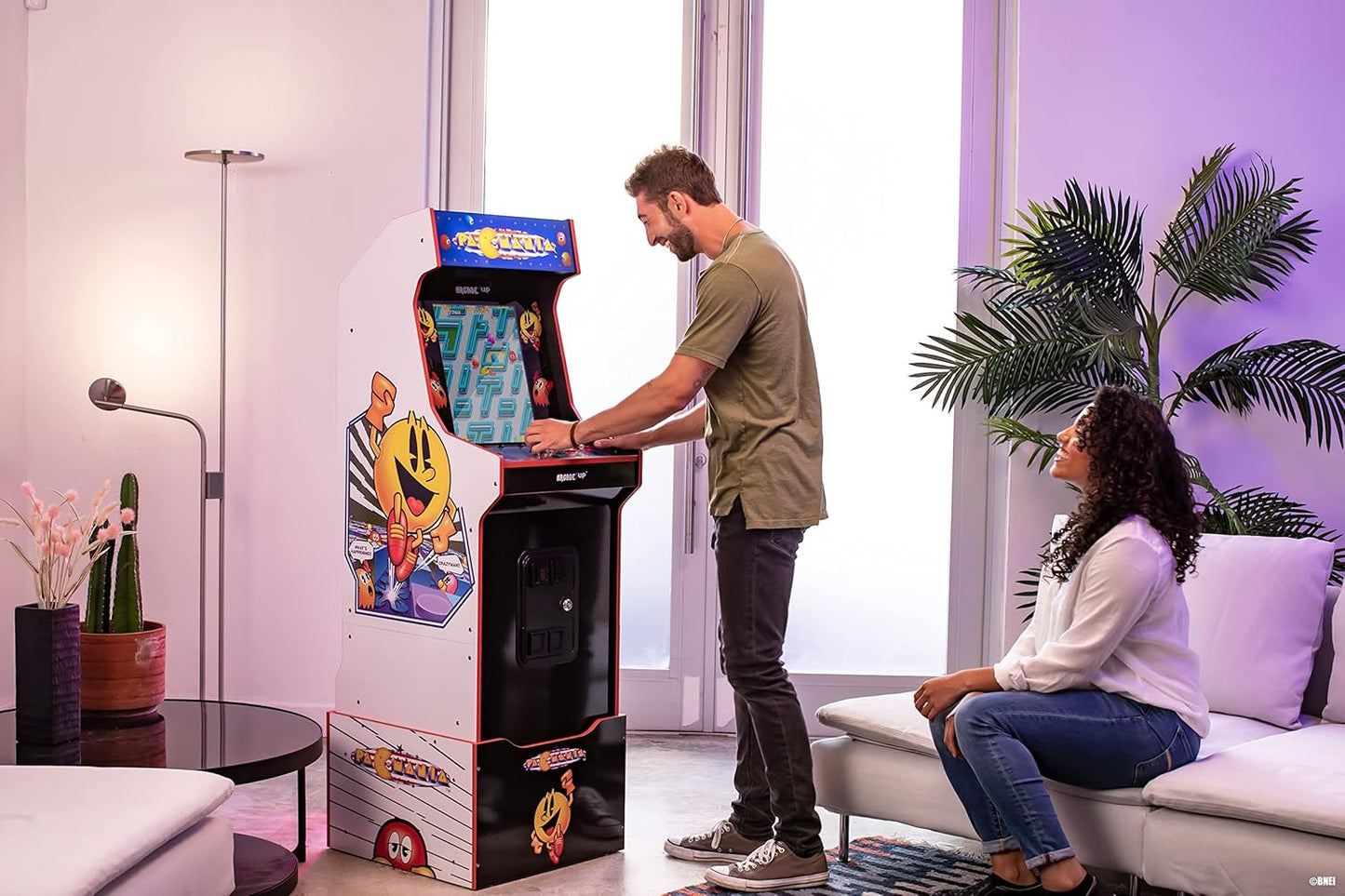Arcade1Up PAC-MANIA EDITION LEGACY 14 GAMES Wifi ENABLED ARCADE MACHINE
