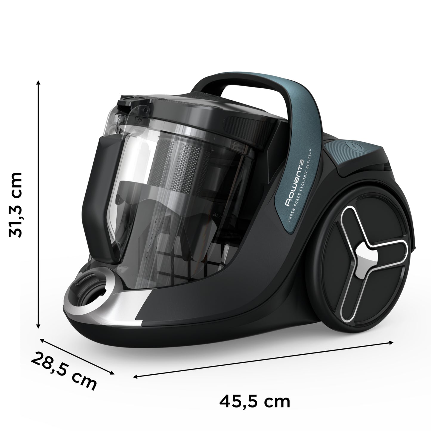 Rowenta Green Force RO7C71 2,5 L Aspirateur réservoir cylindrique Sec 500 W Sans sac