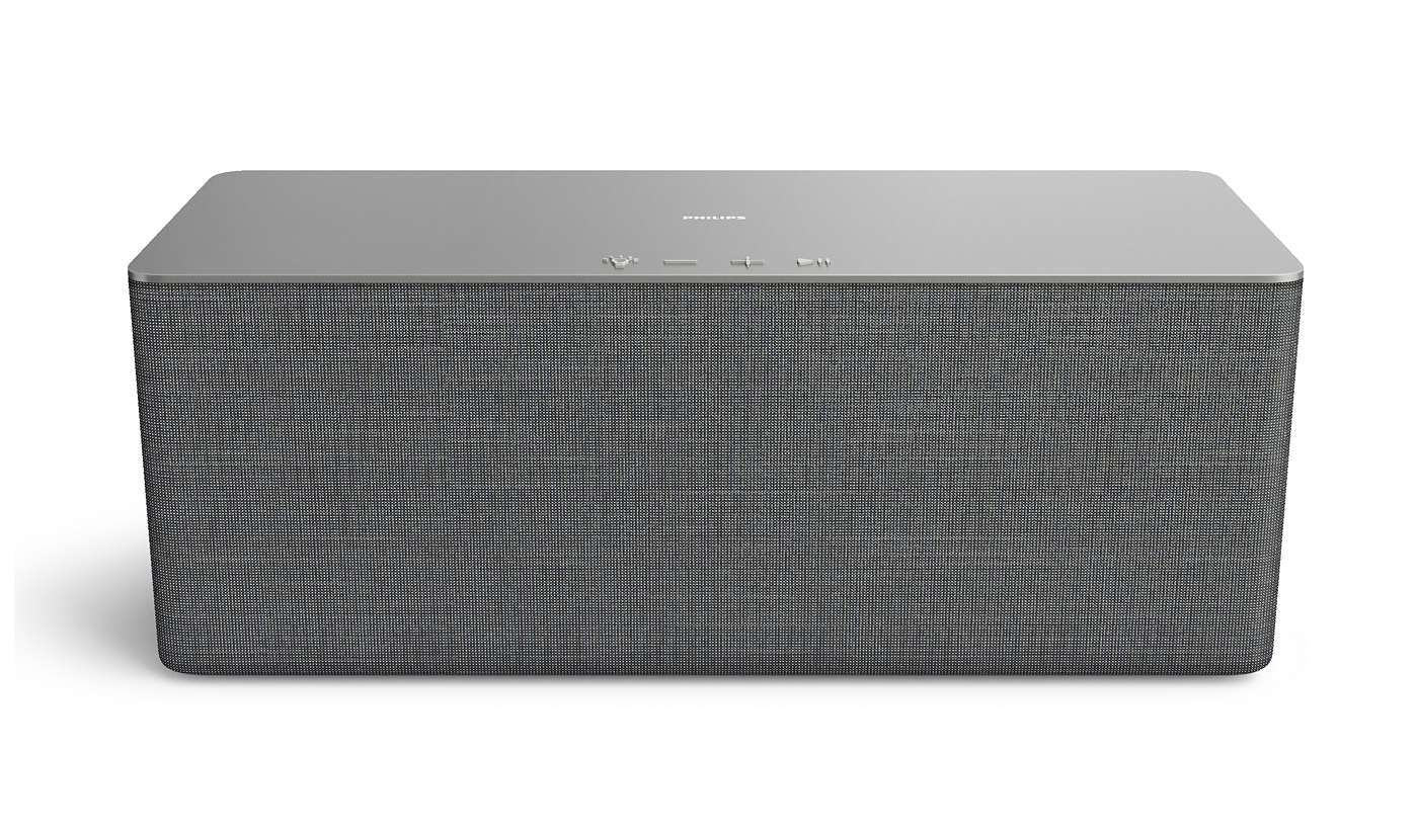 Philips TAW6505/10 haut-parleur portable et de fête Enceinte portable stéréo Gris 80 W