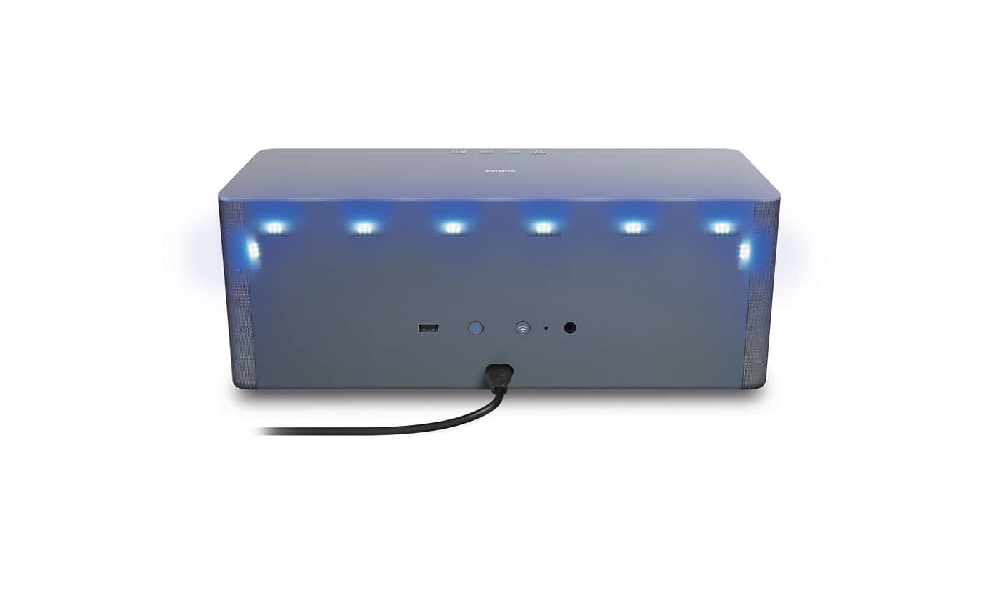 Philips TAW6505/10 haut-parleur portable et de fête Enceinte portable stéréo Gris 80 W