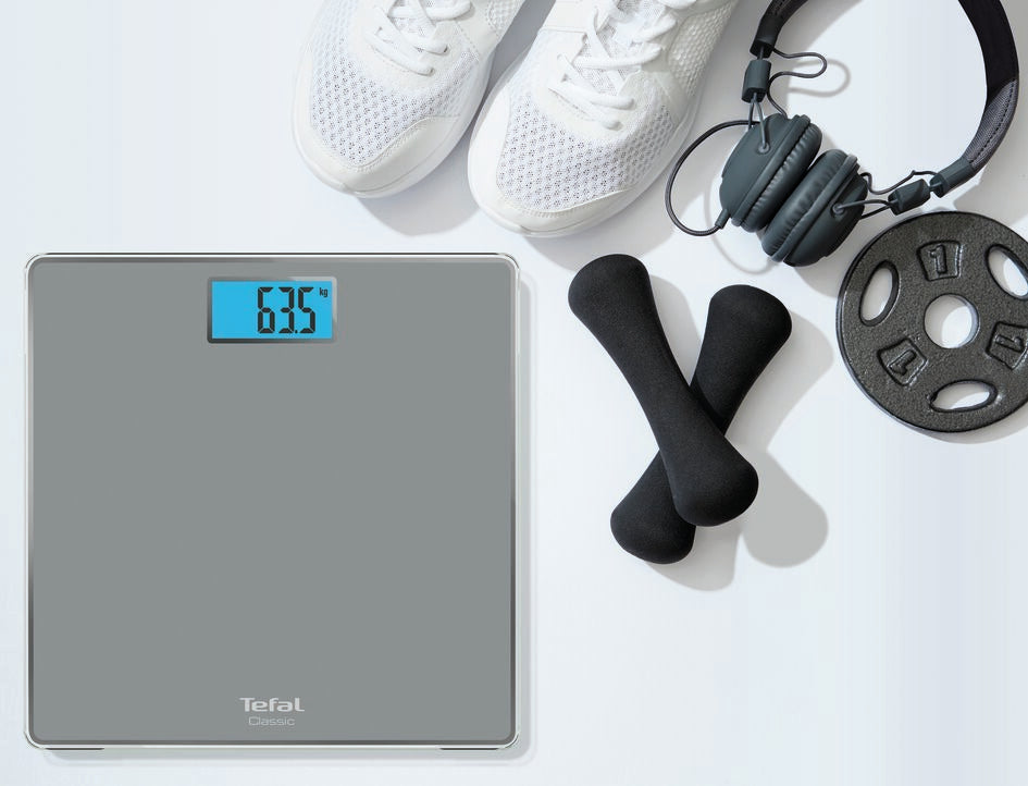 Tefal Classic PP1500 Carré Argent Pèse-personne électronique
