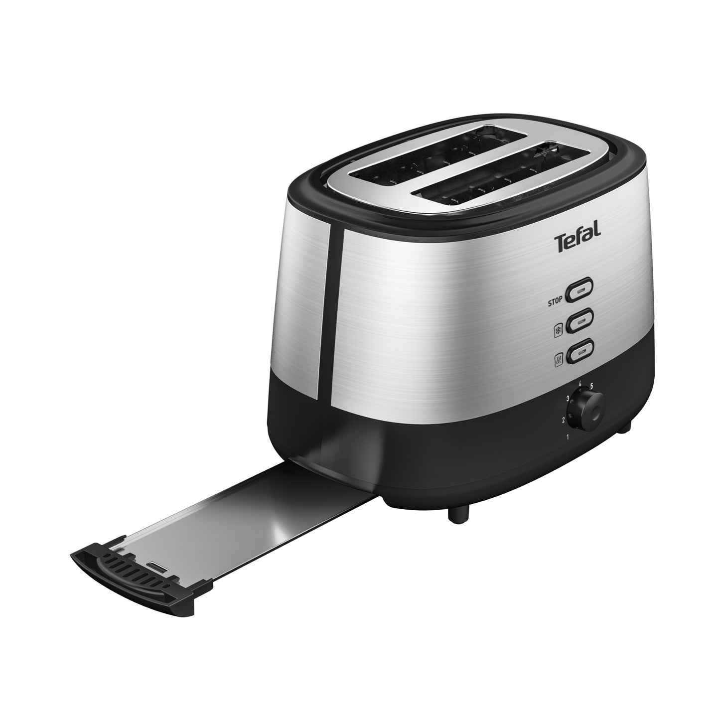 Tefal New Equinox TT520D 2 part(s) Noir, Acier inoxydable