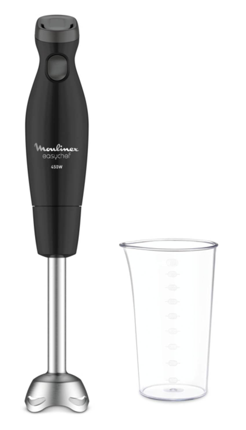 Moulinex EASYCHEF DD451810 Mélangeur par immersion 450 W Noir, Gris