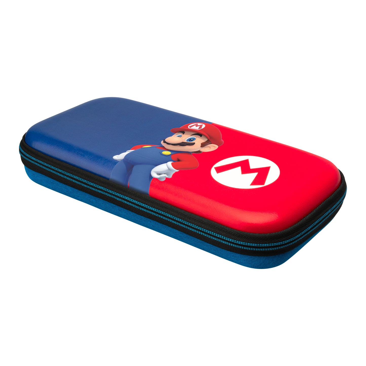 PDP Slim Deluxe: Power Pose Mario Boîtier robuste Nintendo Bleu, Rouge