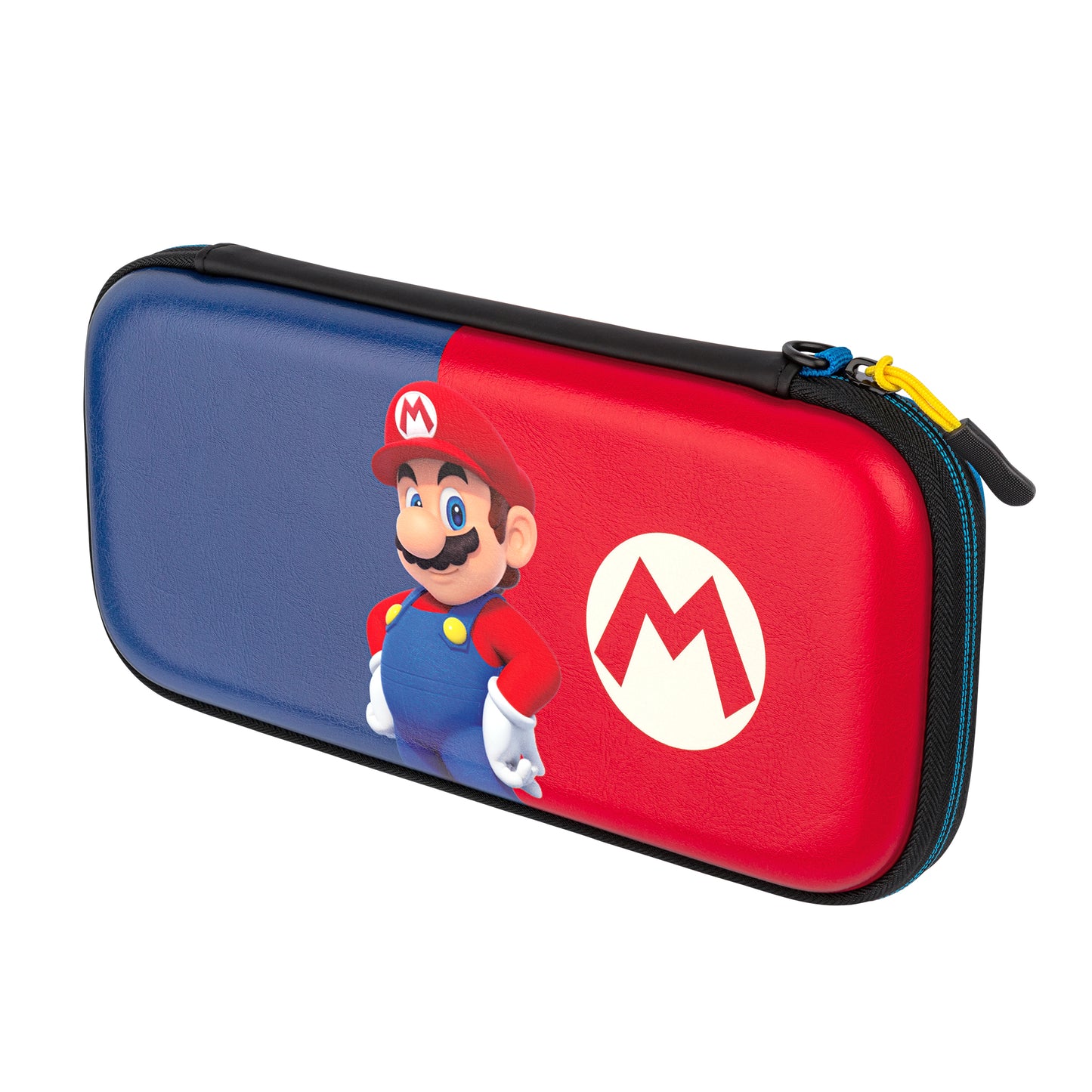 PDP Slim Deluxe: Power Pose Mario Boîtier robuste Nintendo Bleu, Rouge