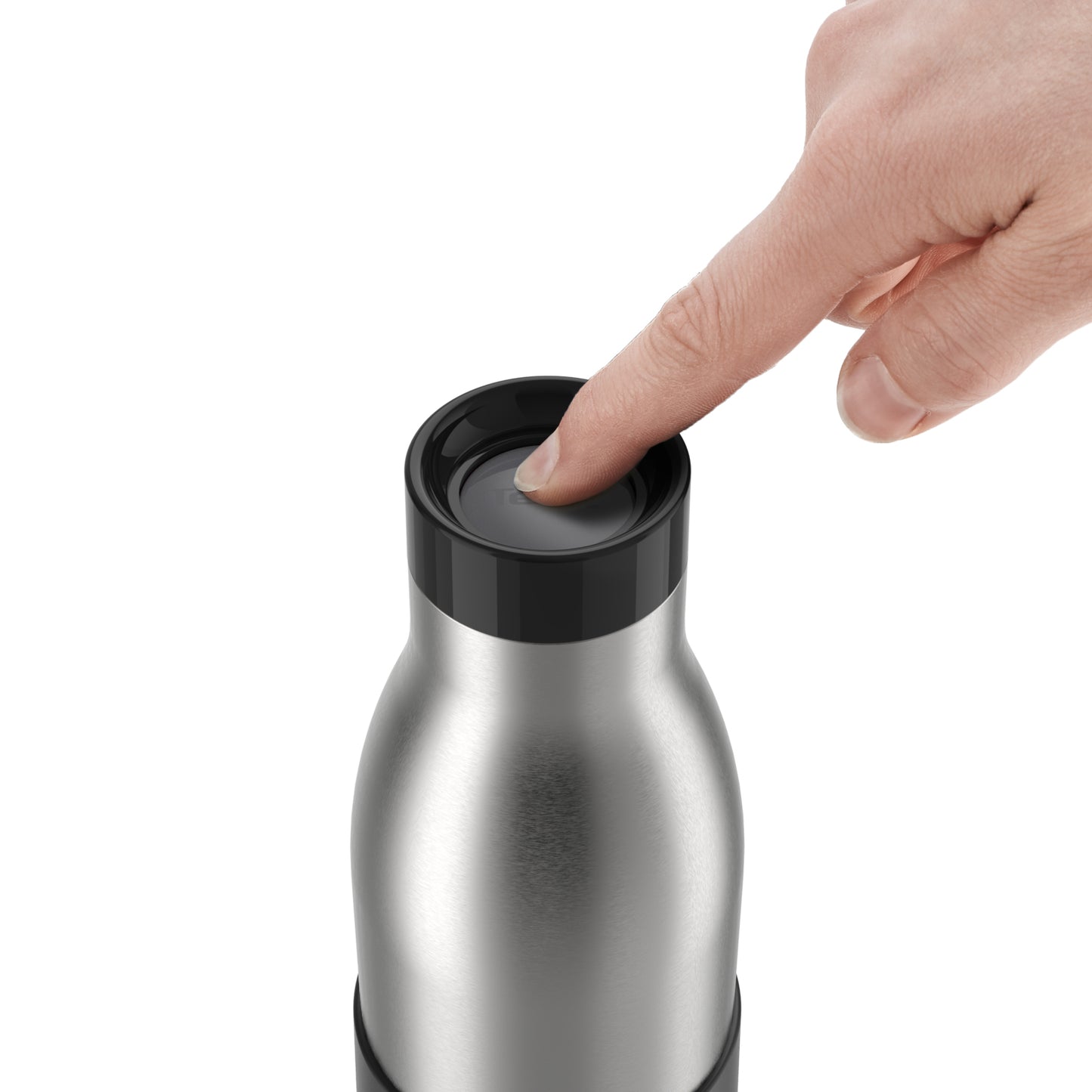 Tefal Bludrop Sleeve N31105 Utilisation quotidienne 500 ml Acier inoxydable Noir