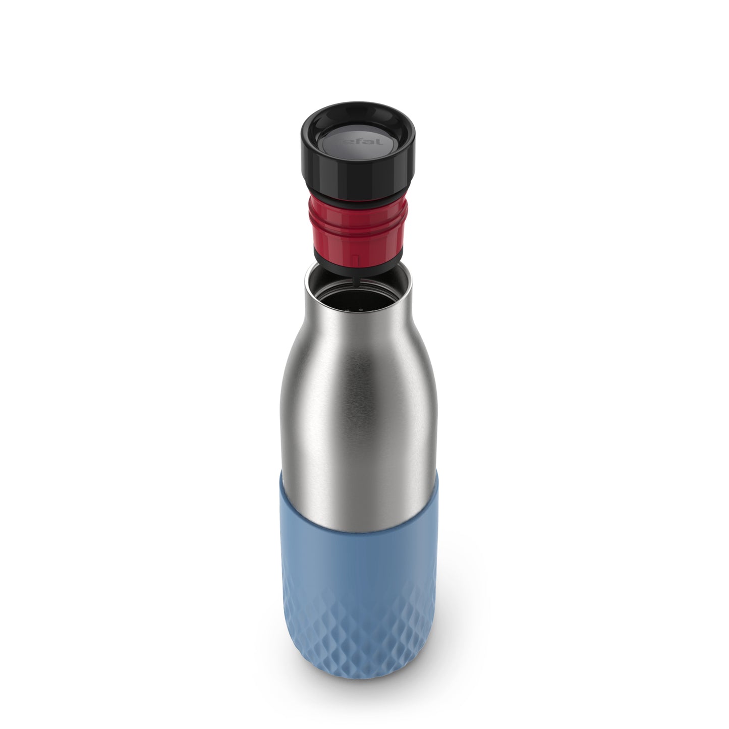 Tefal Bludrop Sleeve N31107 Utilisation quotidienne 500 ml Acier inoxydable Bleu, Acier inoxydable
