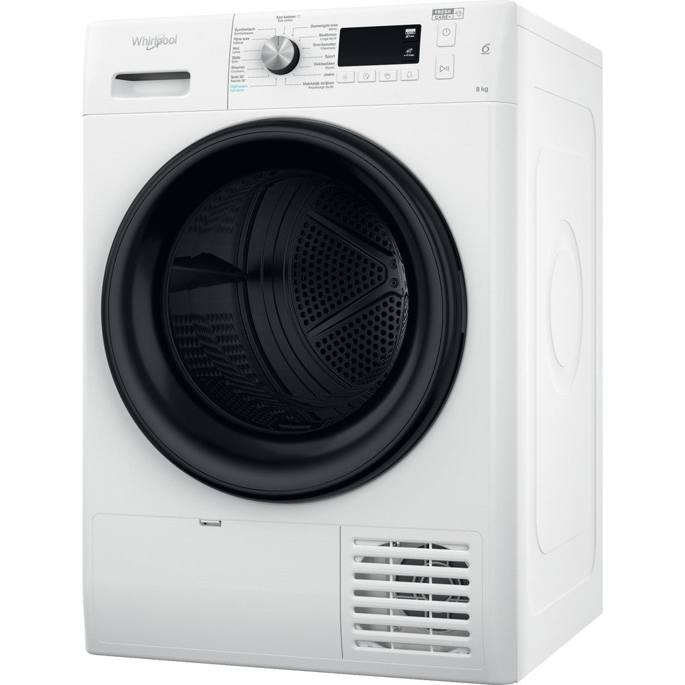 Whirlpool FFT CM11 8XB BE sèche-linge Pose libre Charge avant 8 kg B Blanc