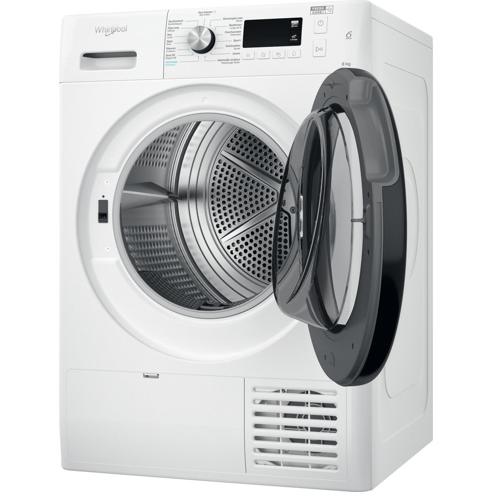 Whirlpool FFT CM11 8XB BE sèche-linge Pose libre Charge avant 8 kg B Blanc