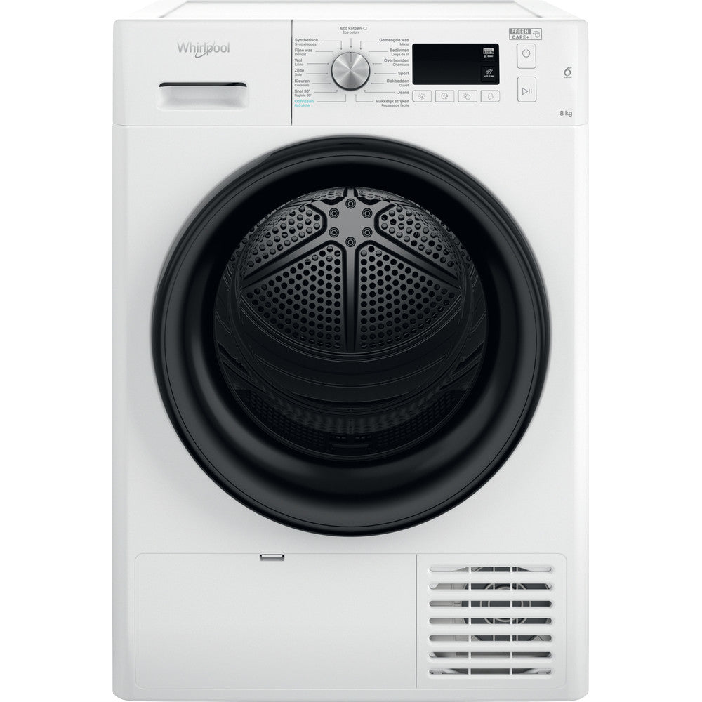 Whirlpool FFT CM11 8XB BE sèche-linge Pose libre Charge avant 8 kg B Blanc