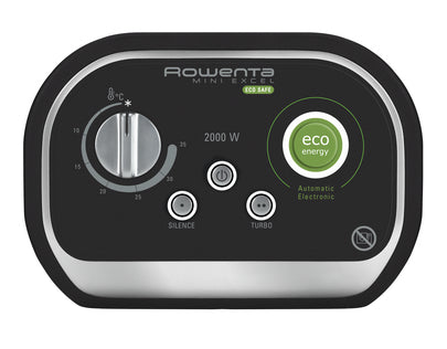 Rowenta SO9266 Intérieure Noir 2000 W Chauffage de ventilateur électrique