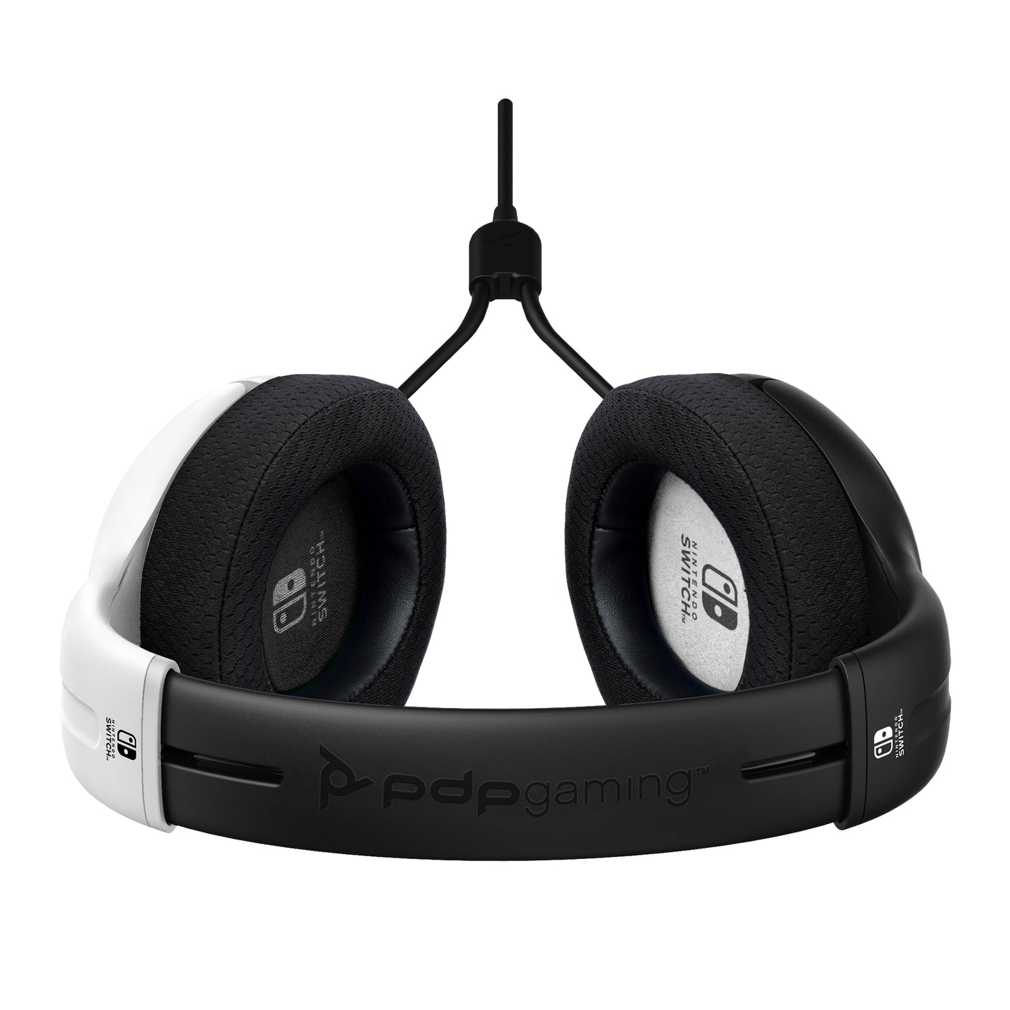 PDP LVL40 Casque Avec fil Arceau Jouer Noir, Blanc