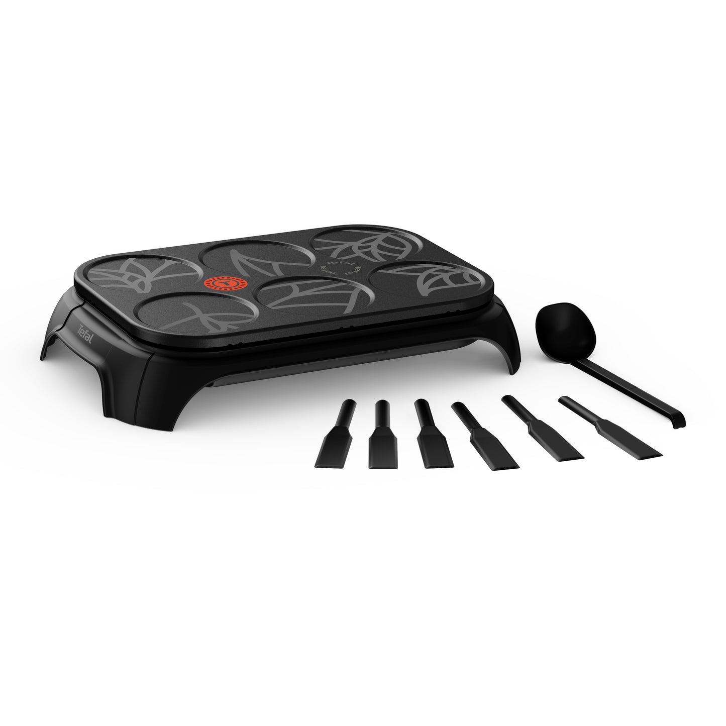 Tefal Crep'Party ECO PY55E8 appareil à crêpes 6 crèpe(s) 1000 W Noir