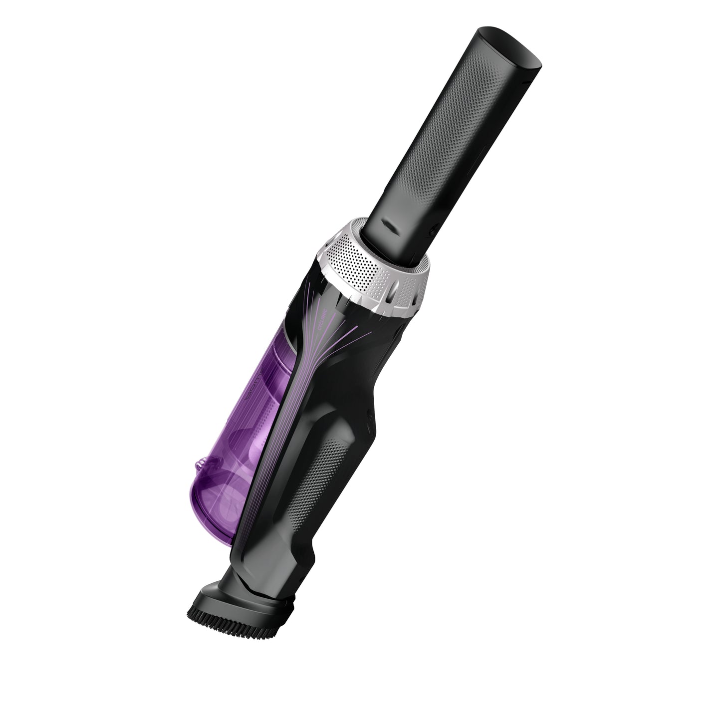 Rowenta RH1129 Aspirateur-balai 2 en 1 Batterie Sec Sans sac 0,4 L 100 W Violet, Aluminium