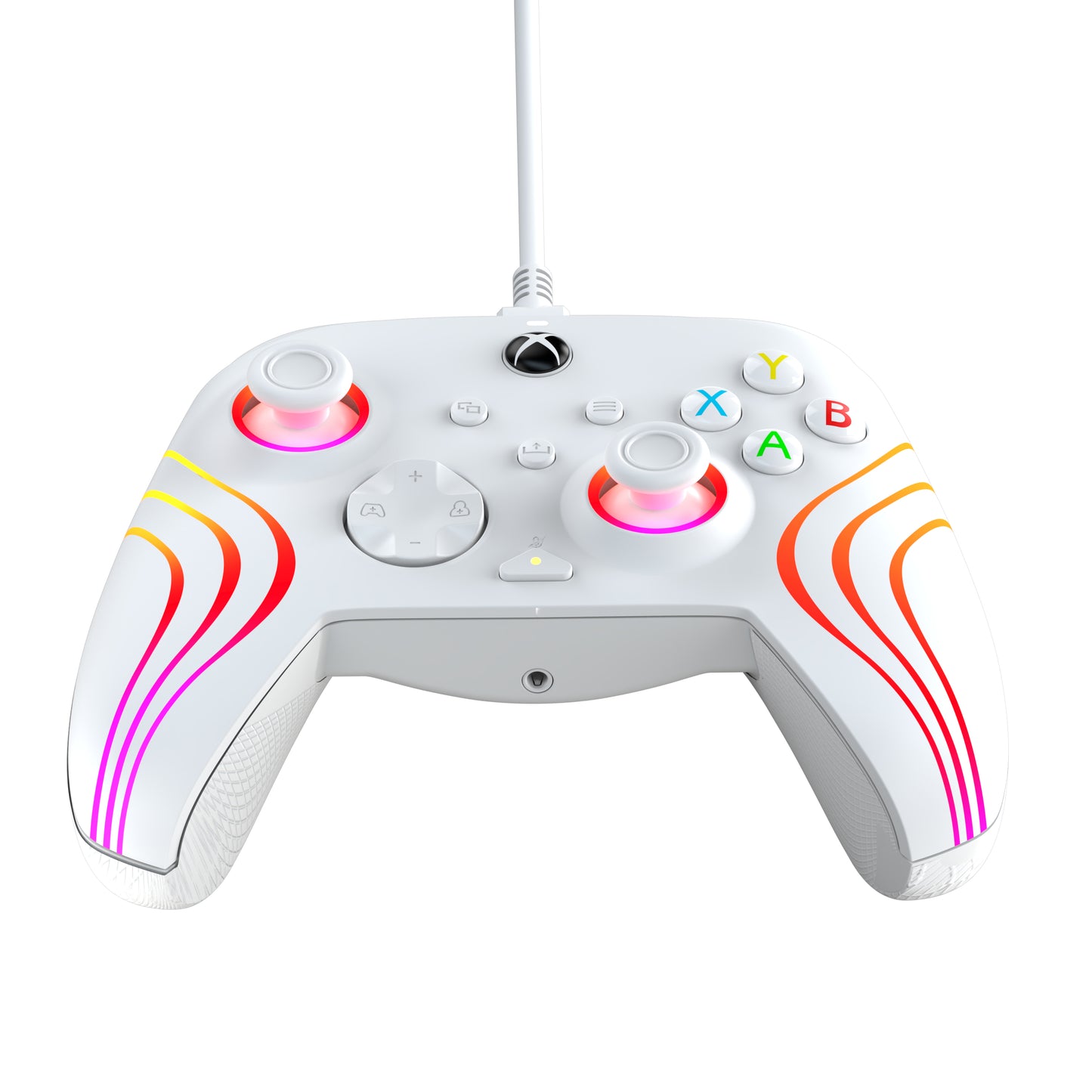 PDP Manette filaire Afterglow Wave: White Pour Xbox Series X|S, Xbox One & Windows 10/11