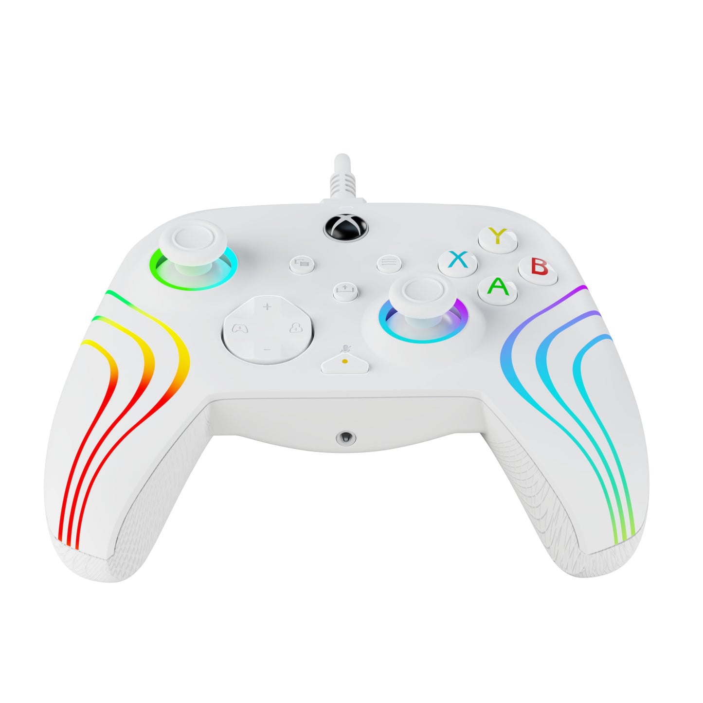 PDP Manette filaire Afterglow Wave: White Pour Xbox Series X|S, Xbox One & Windows 10/11