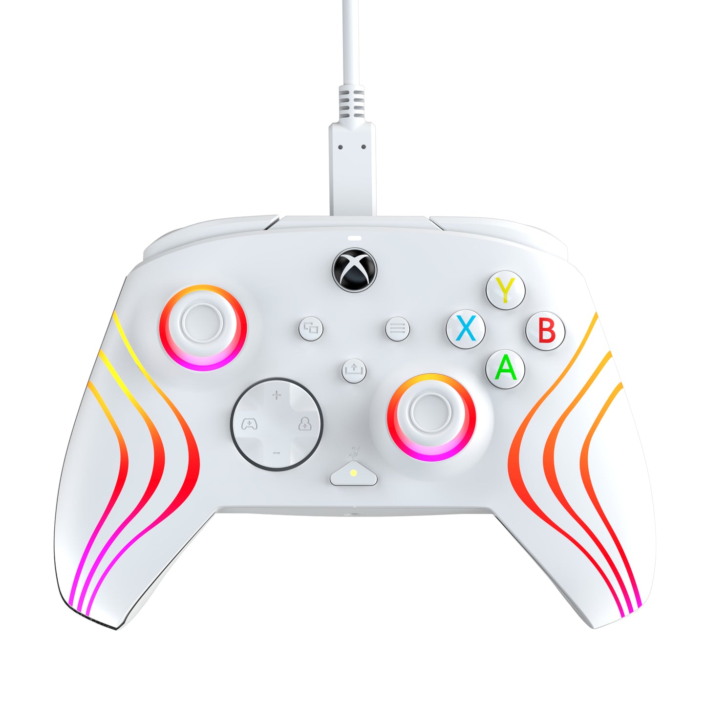 PDP Manette filaire Afterglow Wave: White Pour Xbox Series X|S, Xbox One & Windows 10/11